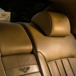 Bentley flying spur rear seats