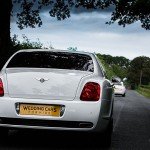 Bentley flying spur rear view