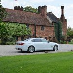 White Bmw 7 series hire