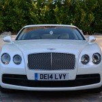 Bentley flying spur front view