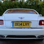 Bentley flying spur rear view