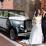 Vintage wedding car hire