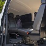 Mercedes Viano rear leather seating
