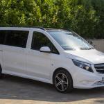 White Mercedes Viano hire