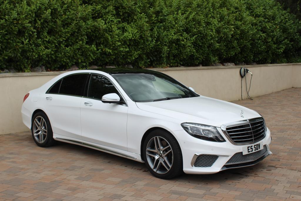 Mercedes S class side views