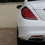 Mercedes S class rear light