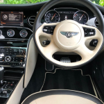 Bentley Mulsanne hire steering wheel
