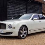 Bentley Mulsanne hire side view