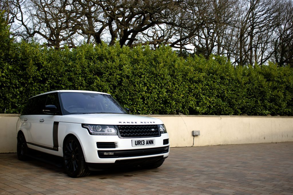 White Range Rover hire London