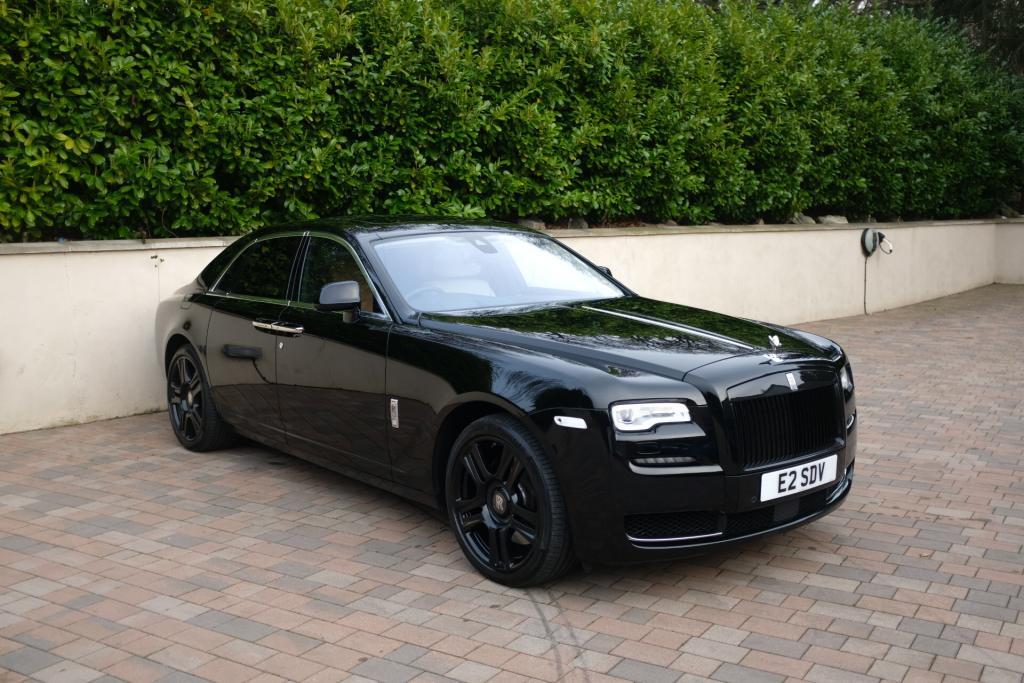 Black Rolls Royce Phantom hire