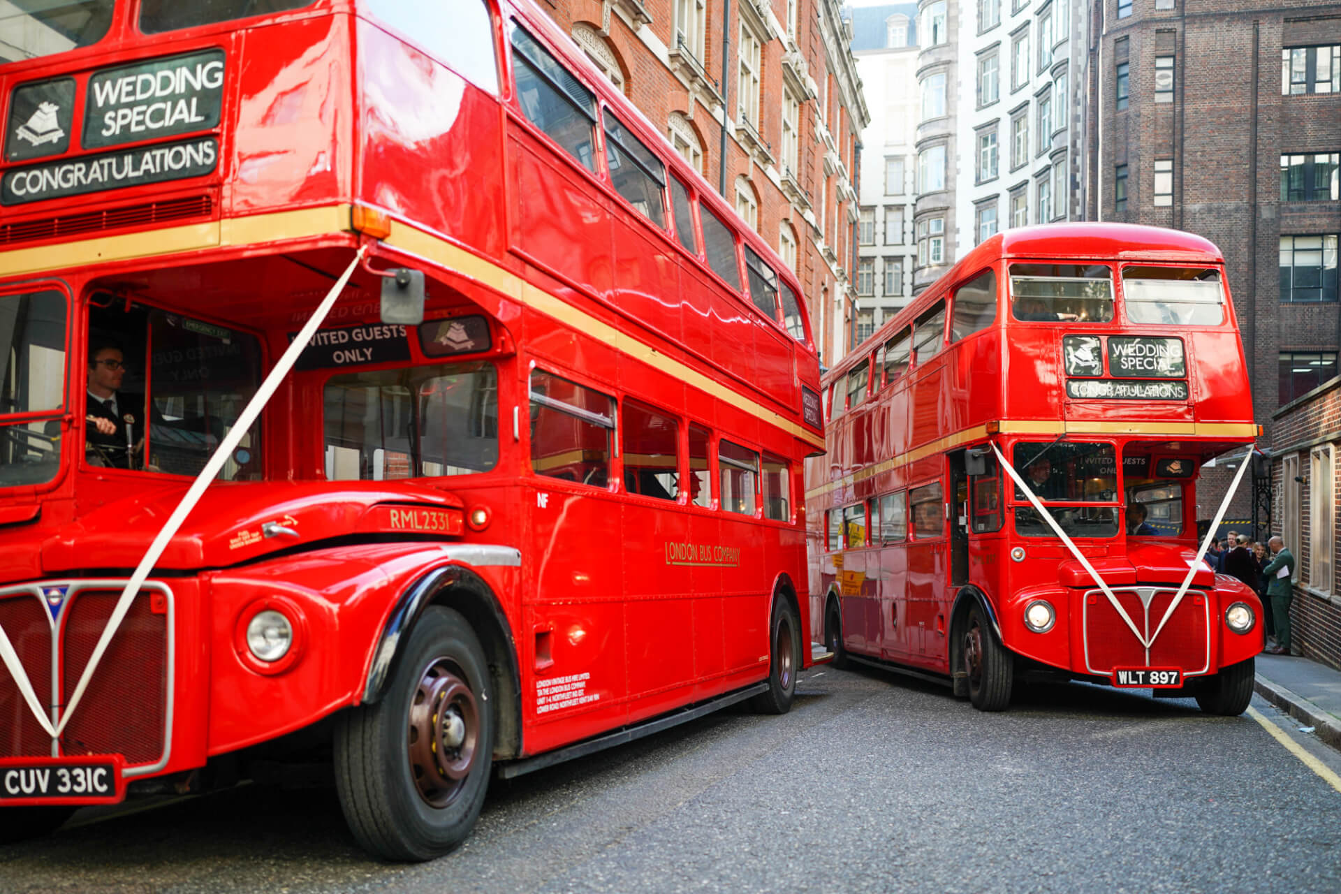 RED LONDON BUS HIRE