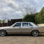 MERCEDES 560 SEL SIDE VIEW