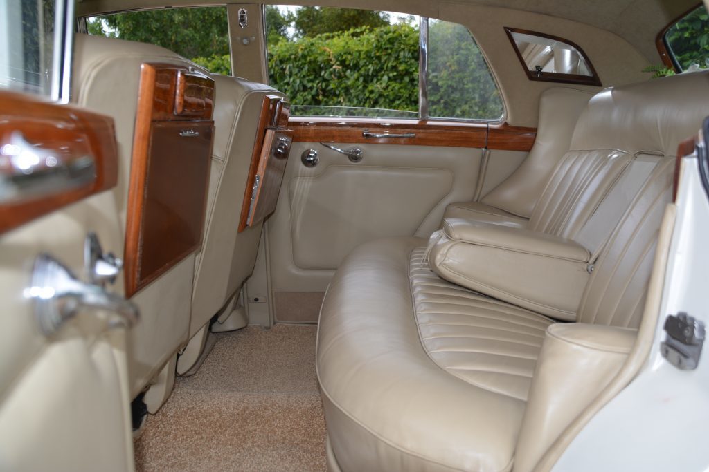 Rolls Royce Silver cloud rear seats