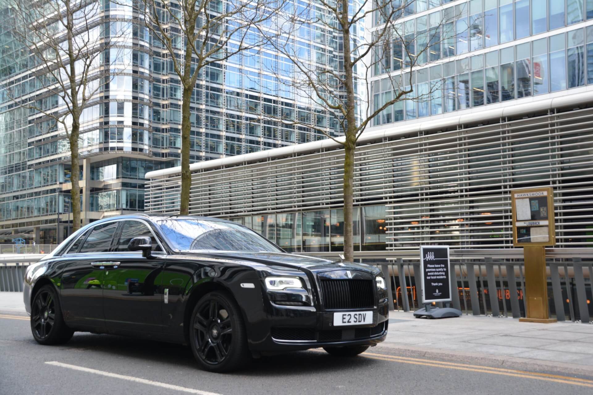 Black Rolls Royce Ghost hire