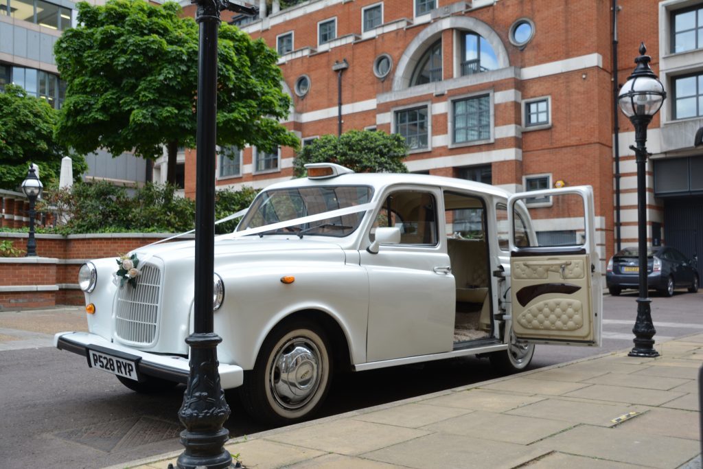 White London cab hire