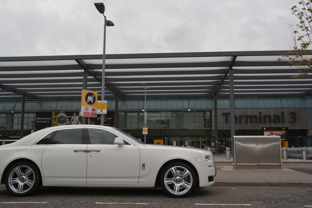 Rolls Royce Ghost Heathrow airport transfer