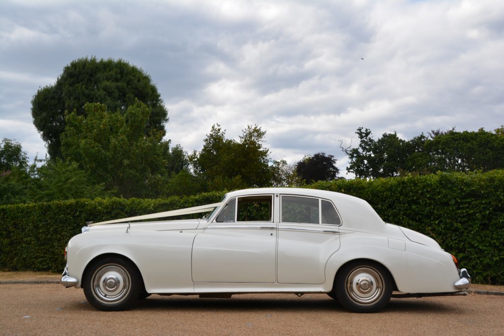 Old Rolls Royce Wedding car