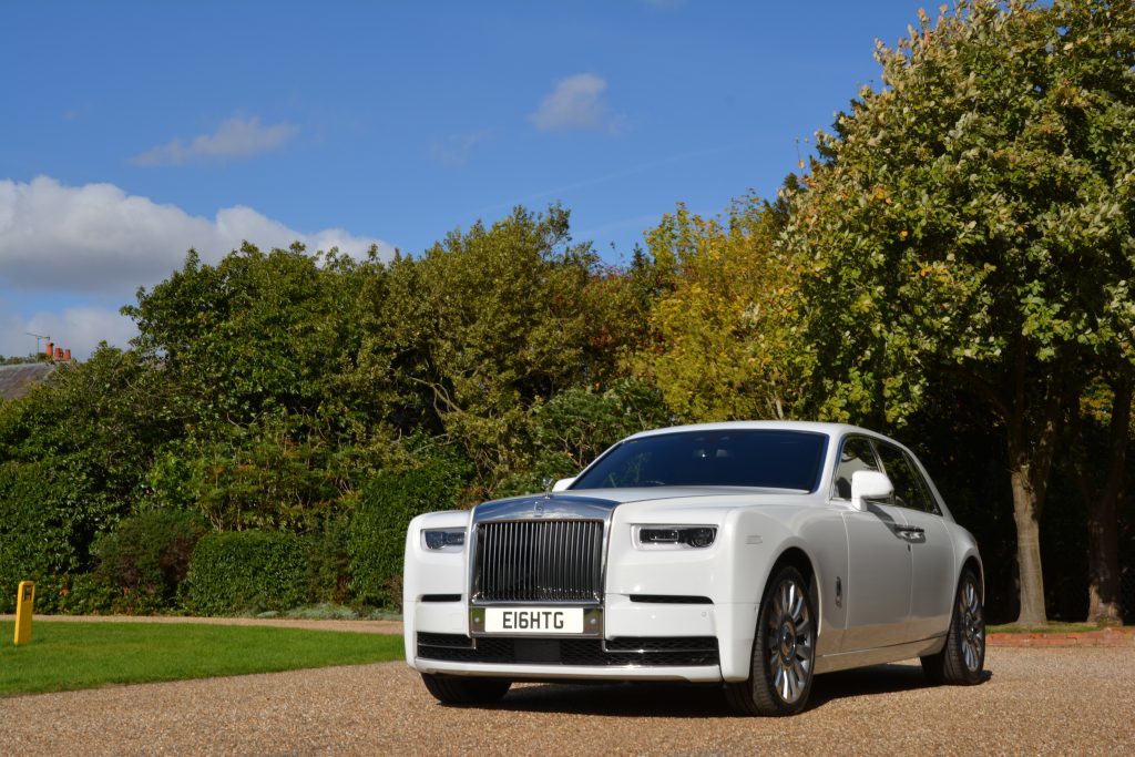 Latest White Rolls Royce Phantom 8 