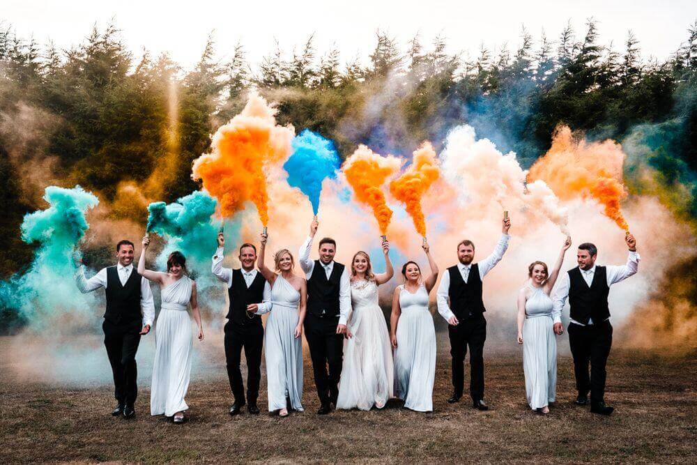 Wedding smoke bombs for sale 