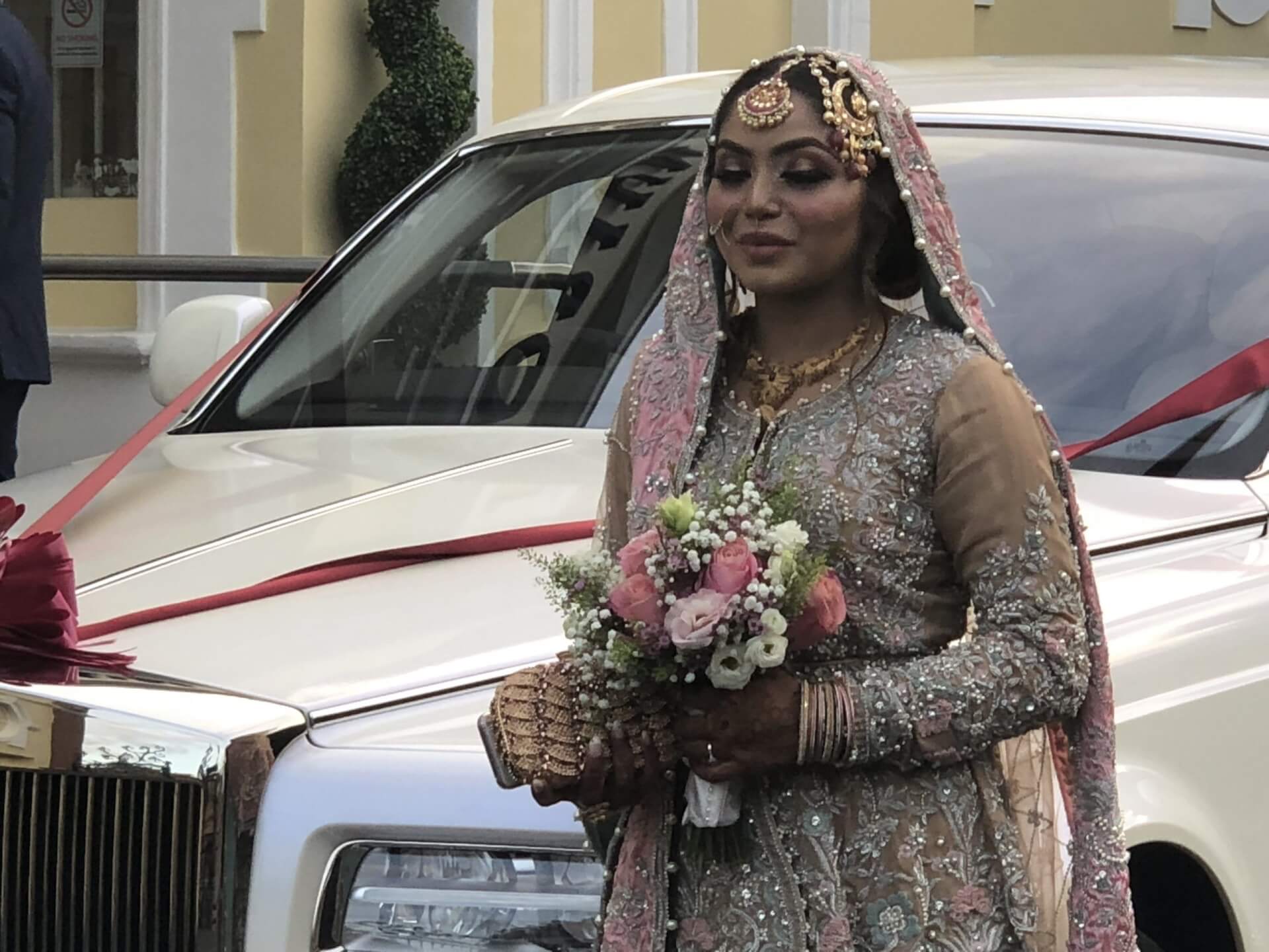 Pakistani wedding car