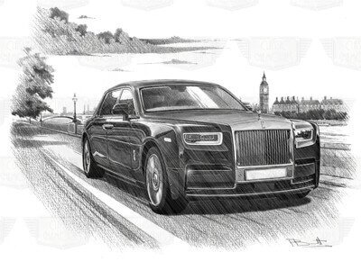 Rolls Royce Phantom 8 hire London
