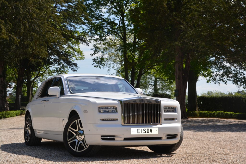 White Rolls Royce Phantom series 2 Essex