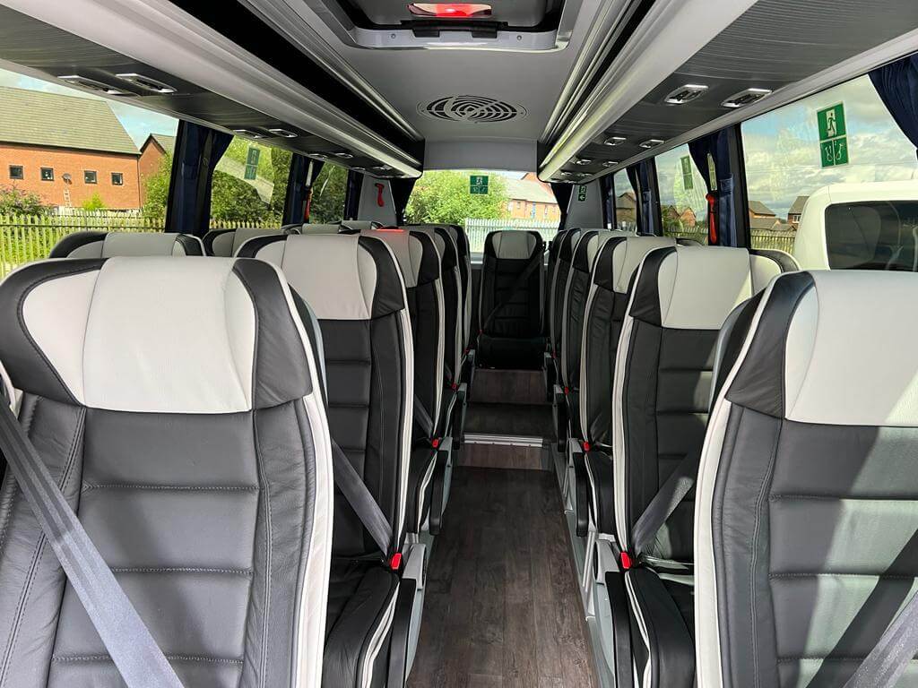 16 seater mini bus interior