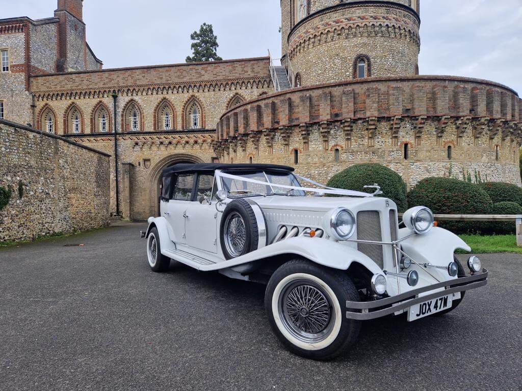 VINTAGE BEAUFORD WEDDING CARS