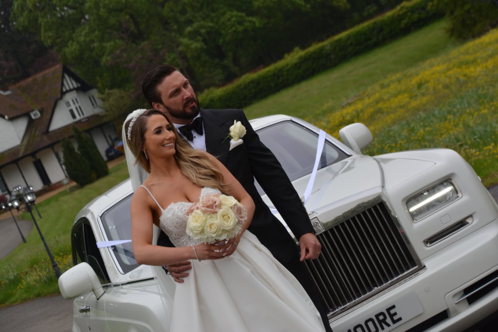 Rolls Royce Phantom series 2 EWB bride