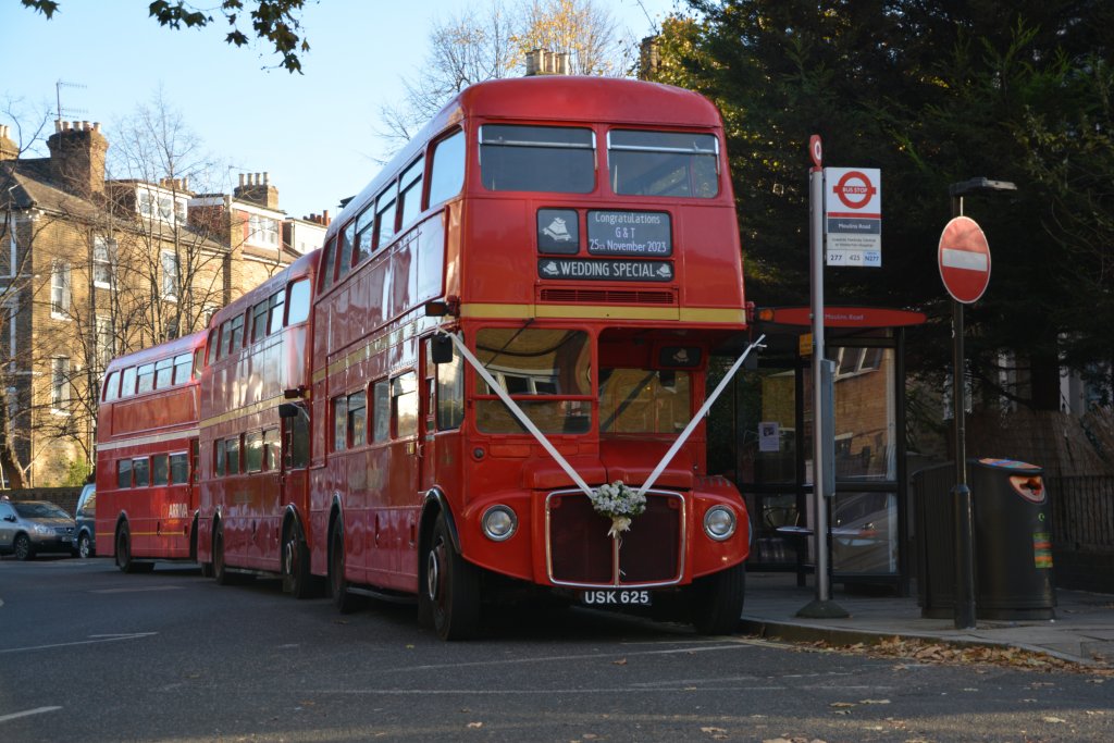 Red Routemaster hire 