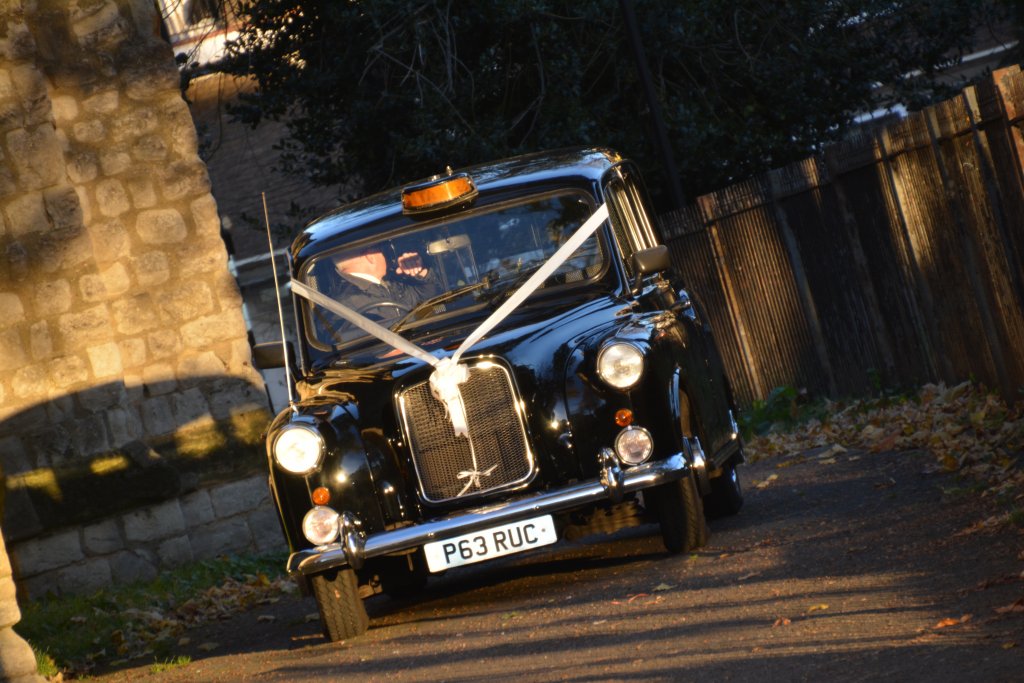 Black Wedding taxi hire in London
