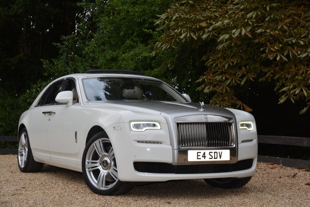 White Rolls Royce Ghost hire