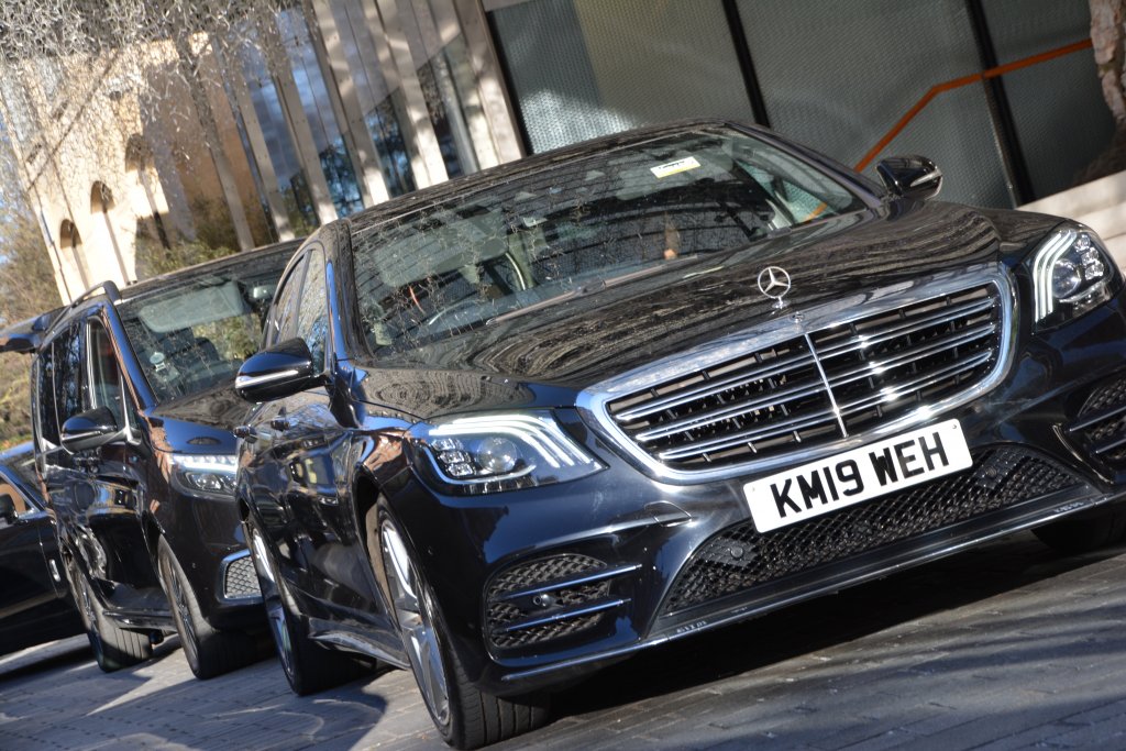 Mercedes S class hire with driver