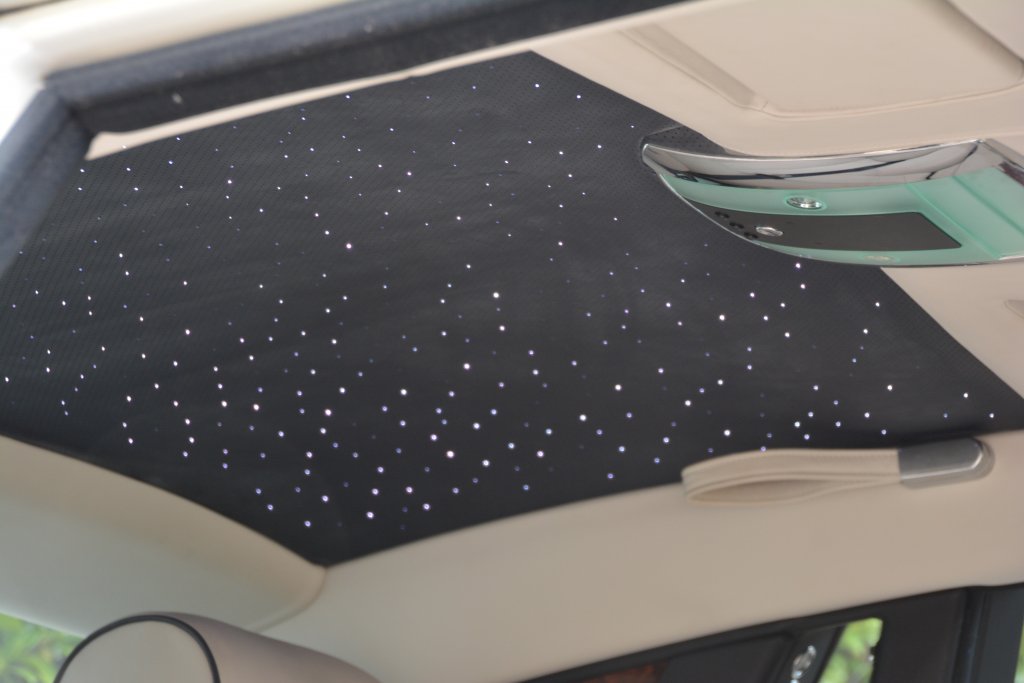 Starlight ceiling rolls rooyce Phantom hire 