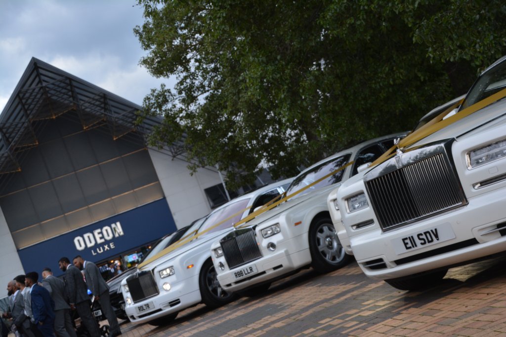 Fleet of Rolls Royces 