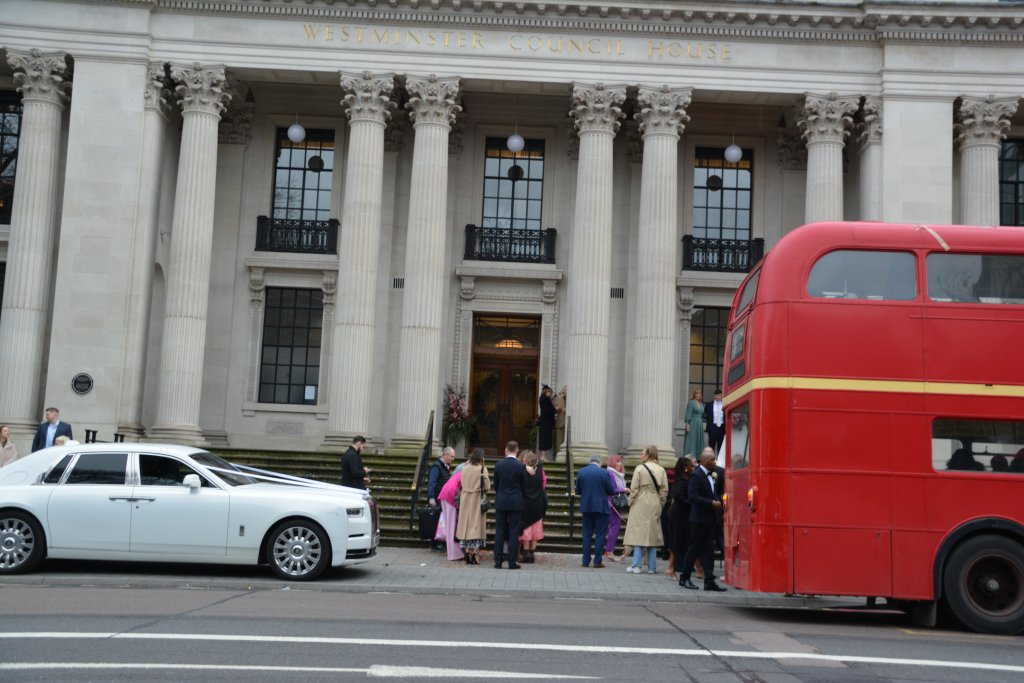 White Rolls Royce Phantom hire Greenwich 