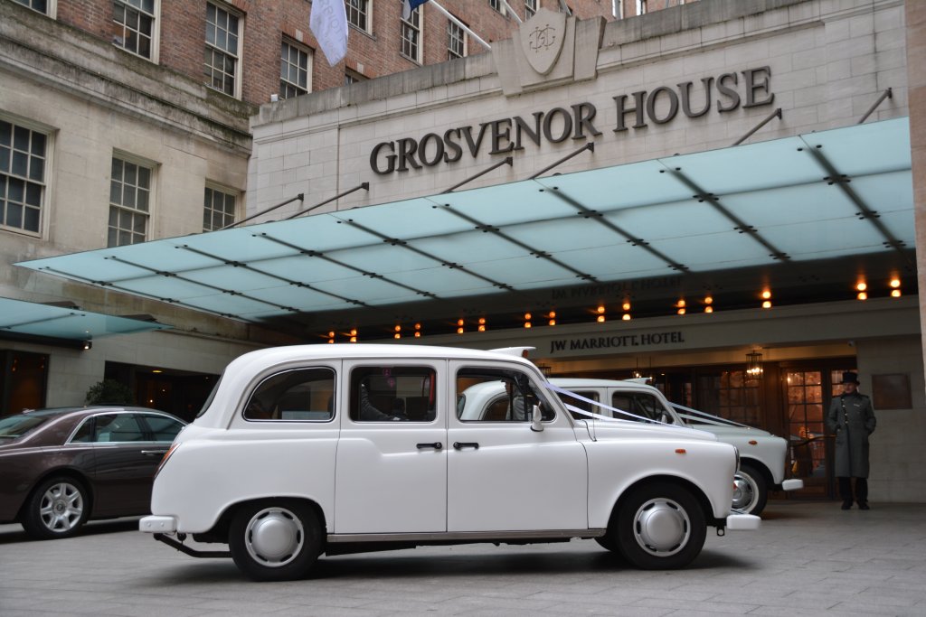 London Marriott hotel classic taxi hire