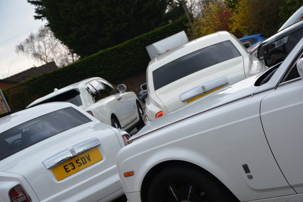 White Wedding car hire Excel London