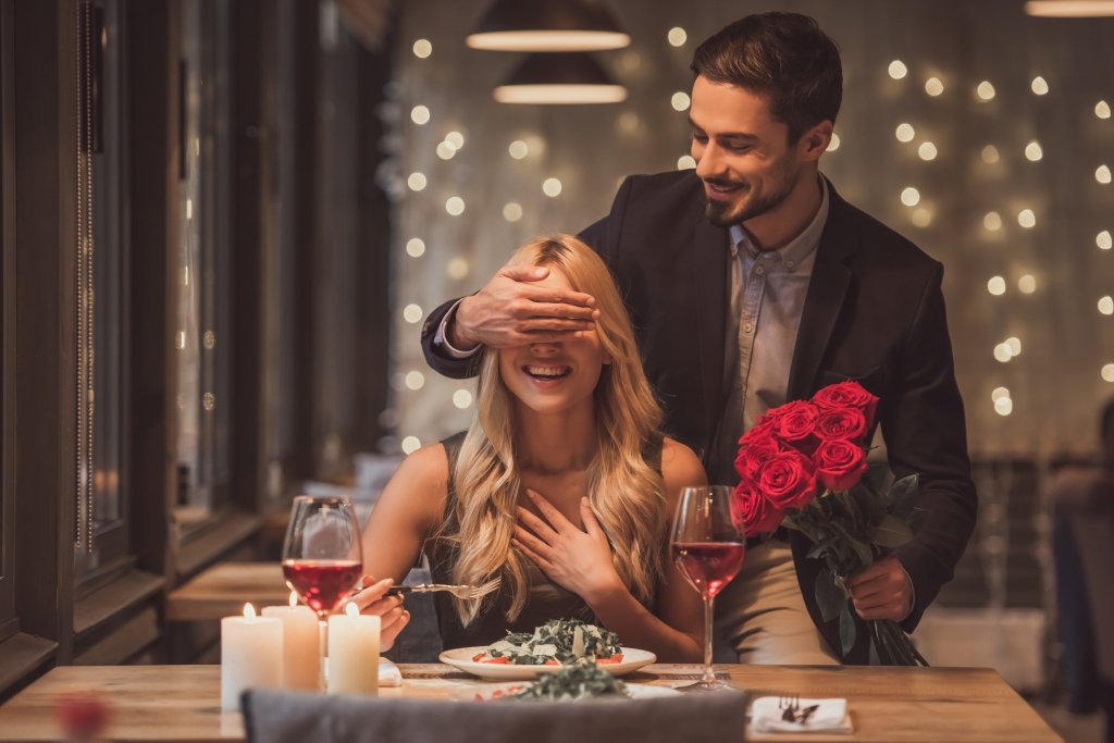 Couple on a date