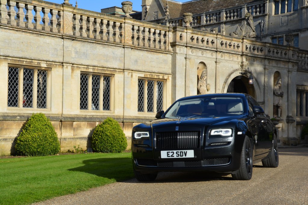 Black Rolls Royce Ghost hire London 