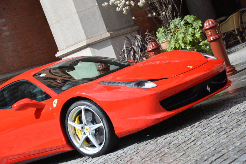 Ferrari hire prom hire