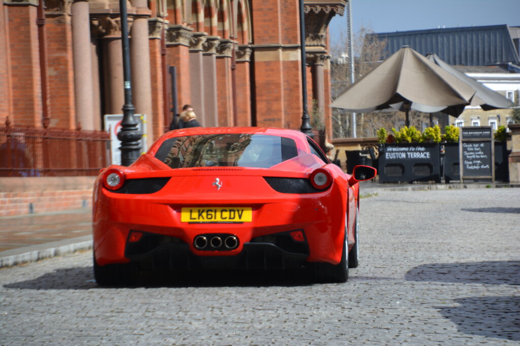 Hire a Ferrari in London
