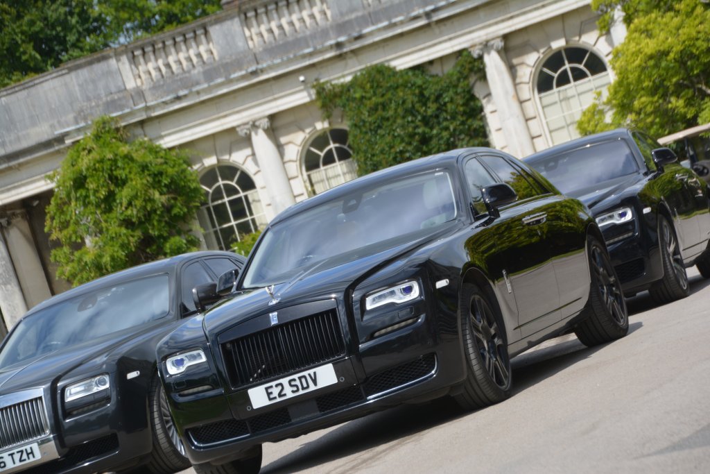 Black Rolls Royce Ghost hire Barking & Dagenham 