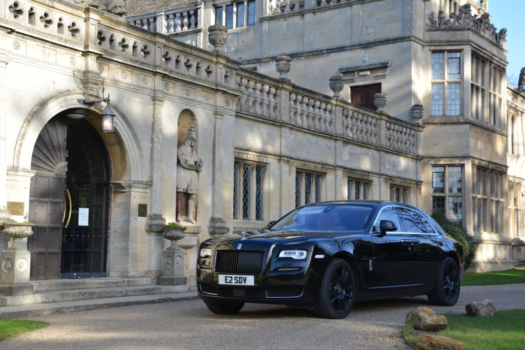 Black Rolls Royce Ghost hire London 