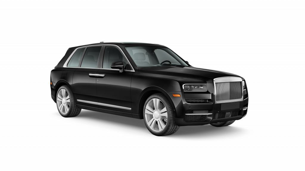 Black Rolls Royce Cullinan hire