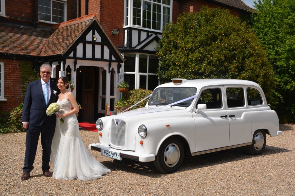 Classic London Cab for weddings