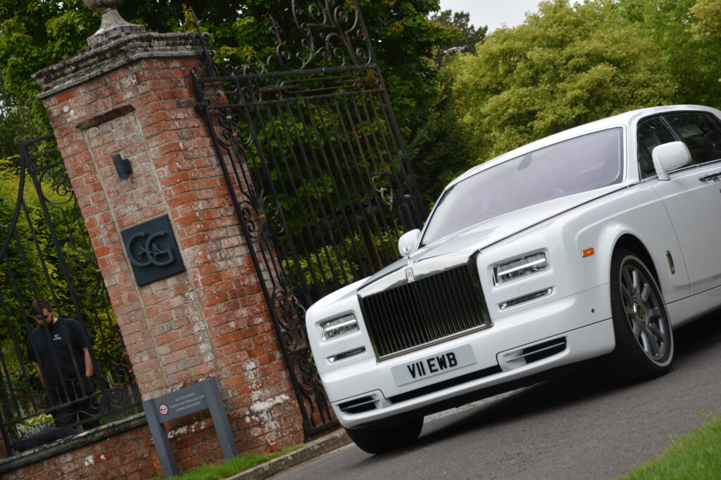 Rolls Royce Phantom to Chewton Glen hotel