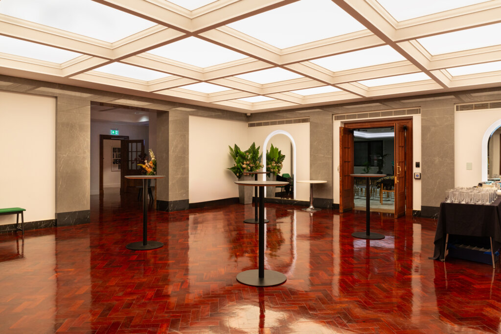 Camden town hall lobby area
