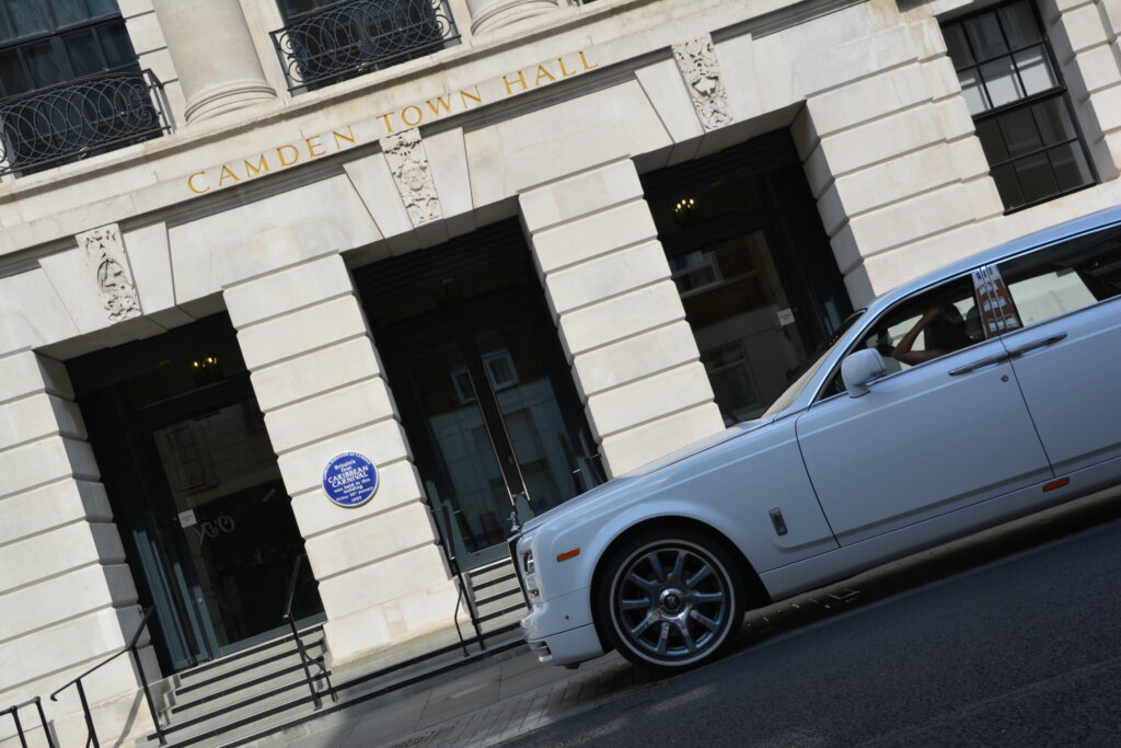 Rolls Royce Phantom hire Camden 