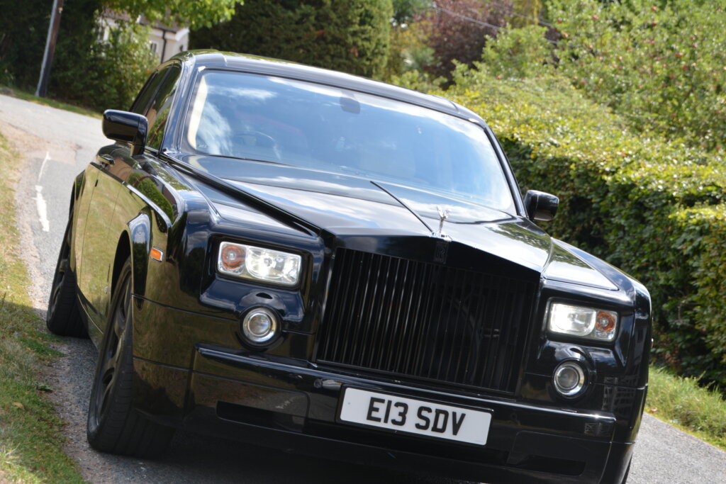 Black Rolls Royce Phantom hire Rainham